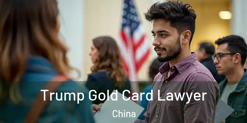  Trump Gold Card Lawyer China